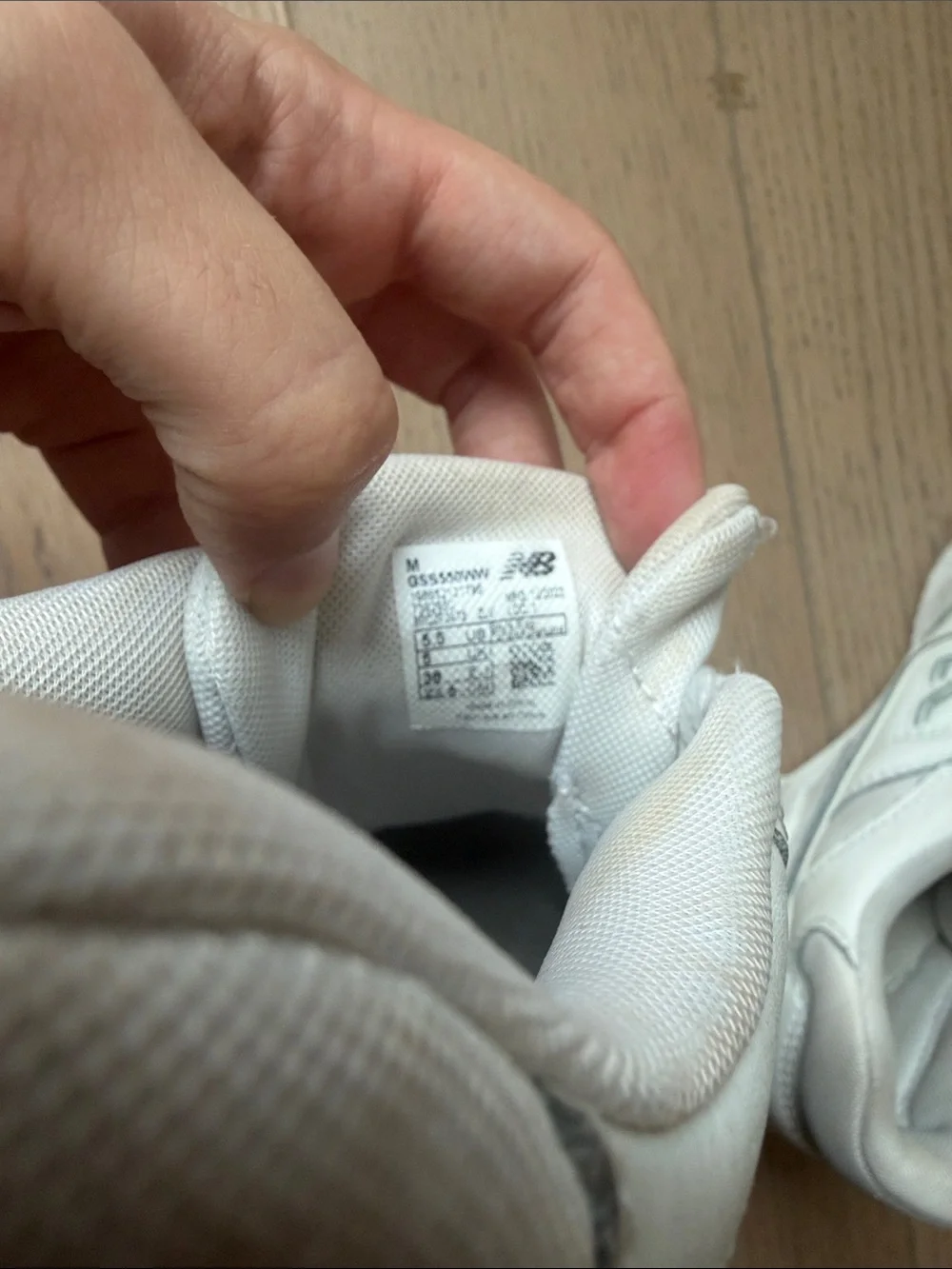 New Balance 550 Triple White